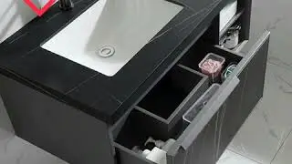 Modern bathroom vanity units new design collection of bathroom cabinet factory China new style 2021