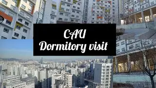 CAU Dormitory tour Blue Mir Hall with @Himi's Vlog  #CAU #korea #india  #internationalstudent