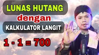 HUTANG CEPAT LUNAS DENGAN KALKULATOR LANGIT amalan doa lunas hutang