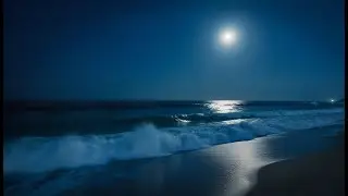 Calm Wave Sound for Deep Sleep-Low Pitch Ocean Music for Deep Sleeping