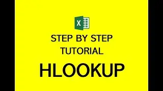 Checkout this 101% Easiest Method to Apply Hlookup Function in Microsoft Excel - Beginners Tutorial