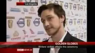 James McAvoy Interview - Golden Globes 2008