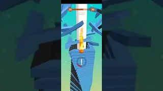 stack Ball Level 35 Gameplay