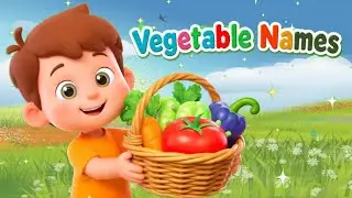 Learn Vegetables Name in English vegetable 🥒🍆| kids education rhyme | kids songs 