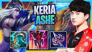 LEARN HOW TO PLAY ASHE SUPPORT LIKE A PRO! | T1 Keria Plays Ashe Support vs Thresh!  Season 2023