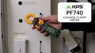 KPS-PF740 is the All-New Leakage Clamp Meter from KPS!