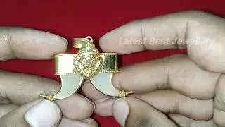 Latest gold puligoru locket design / with weight and price / Tiger nail Pendant design