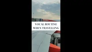 Vocal Health Routine When Travelling | Follow Me On Gig Day!