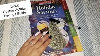 ASMR&bull; Mail Time&bull; Costco Holiday Savings Guide 2022🎄&bull; Soft-spoken
