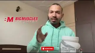 Re-Review of BigMuscles Nutrition Real Mass Gainer #fitness #health #gym 