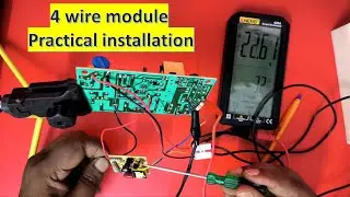 Installation procedure of 4 wire universal SMPS module