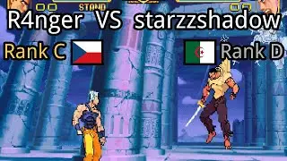 JoJo's Bizarre Adventure: Heritage for the Future: R4nger (CZ, Rank C)  vs starzzshadow (DZ, Rank D)