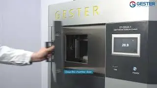 How to Operate Light Fastness Tester GT-D02A-1