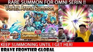 Omni Serin Rare Summon With Milko ! (Brave Frontier Global)
