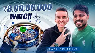8 ಕೋಟಿ ರೂಪಾಯಿಯ ವಾಚು | Carl Runefelt | Dubai | expensive watch| Bitcoin |