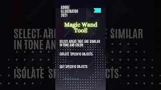 Magic Wand Tool  #magicwandtool #illustrator #illustratortutorial  #shorts #ytshorts #viralshorts