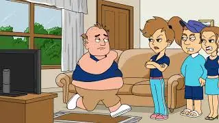 Big Baby Tom Watches Horrid Henry