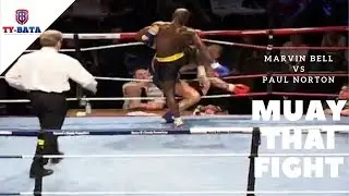 Muay Thai Fight - Marvin Bell Vs Paul Norton | Muay Thai Boxing Fight | Manchester UK 05-04-2009