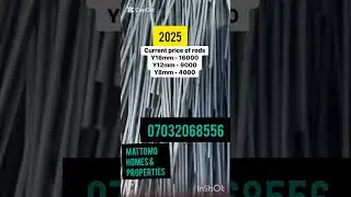 CURRENT PRICE OF STEEL RODS FOR BUILDING CONSTRUCTION PROJECT 2025