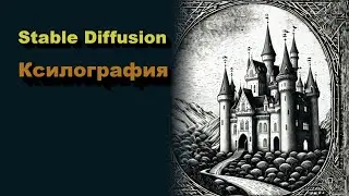 Ai. Эп. 005. Stable Diffusion. Стиль. Ксилография