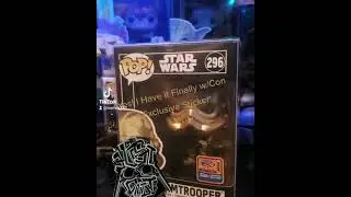 Funko Wondercon 296 Gold Stormtrooper