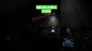 Wired Freedom night Ride #wiredfreedom #ebikes #kerncounty #ebikenightride #tailhappytv #surronster