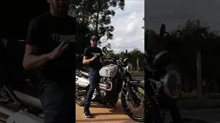 o scape esquenta? ela &eacute; muito alta?scrambler1200x#triumph #scrambler #motorcycle