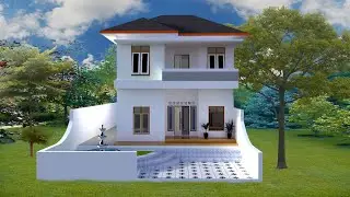cara mudah menambah Background modeling Sketchup di Photoshop