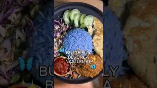 the rice tastes better when it&rsquo;s blue #easyrecipe