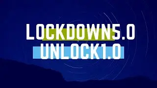 #LockDown5 #ExtendedTillJune30 #Unlock1 #Guidelines5