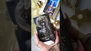 Gold & Black tarot deck #обзортаро #таро #распаковкатаро