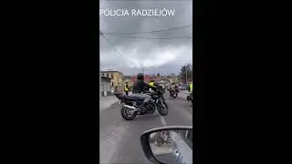 Policjanci zabezpieczali rozpoczęcie sezonu motocyklowego w powiecie radziejowskim