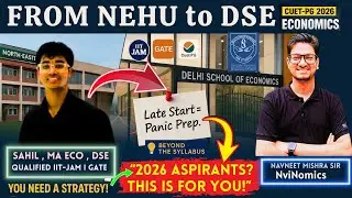 Toppers Talk: Inspirational Journey of SAHIL from Assam to DSE, CUET PG ECONOMICS | Music Lover 😍