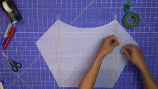 kitekits.com Dermer Sled kite time lapse assembly
