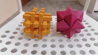 Colour Block Puzzles Solving/How to solve colour wooden puzzles
