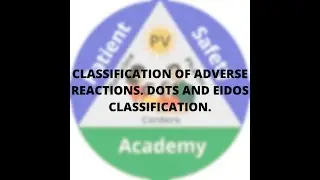 Classification of adverse reactions. DOTS and EIDOS classification.