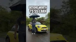 List of options on the Mini Cooper that cost Rs 5.55 lakh #PowerDrift #MiniCooperS #WeekendWheels