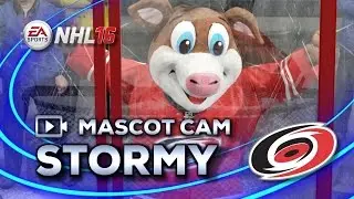 NHL 16 Mascot Cam | Stormy (Carolina Hurricanes)