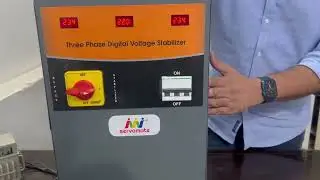 Three Phase Automatic Voltage Stabilizer I For Lift, CNC Machines, Cold Storage  I Call 9999369689