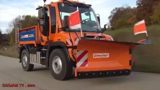 Unimog Euro 6 Schneepflug Snow Plough 2014 All New Model Review Commercial Carjam TV