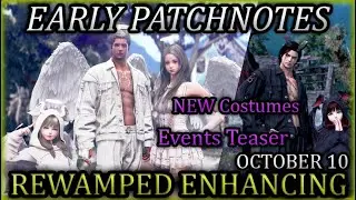 Enhancing UI Rework, 810gs Trial Chars, World Boss Changes, Sailor Stats Changes | BDO Glabs Patch