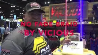Capt. Mike Frenette with No-Fade Braid from ICAST 2016
