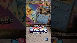 Pok&eacute;mon Prismatic Evolutions Glaceon Opening #pokemon