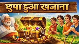 छुपा हुआ खजाना 💰 | The Hidden Treasure | Hard Work Always Pays | Motivational Story#story