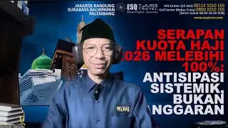 SERAPAN KUOTA HAJI 2026 MELEBIHI 100%: ANTISIPASI SISTEMIK, BUKAN PELANGGARAN
