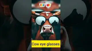 Cow eye glasses. #viralvideo #shortvideo