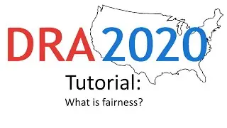 Fairness, Compactness, and Gerrymanders explained in Dave's Redistricting App