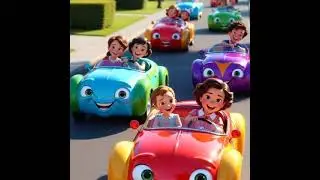 3D Animated Cars Racing Through the City 🚗✨