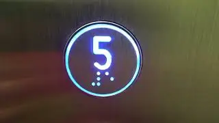 Different Lightings! OTIS mod ThyssenKrupp Lifts/Elevators @ 12 O'Connell Street Auckland