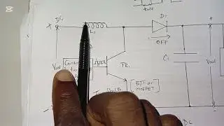 How Booster converter work (DC-DC step up converter)